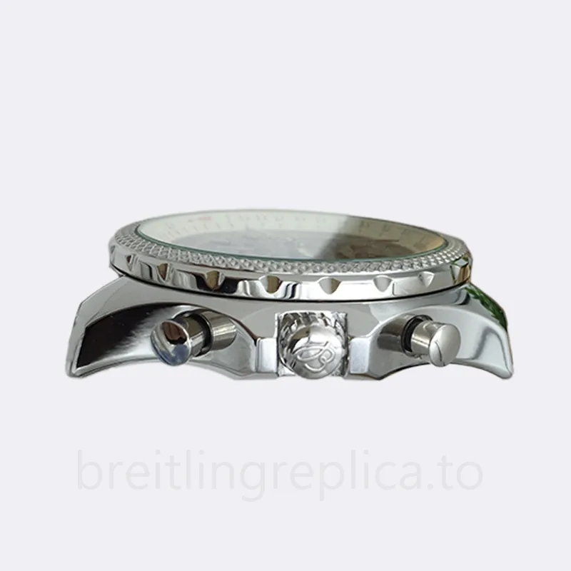 Breitling Bentley 46mm A25362-003 Men's Silver-tone White Dial