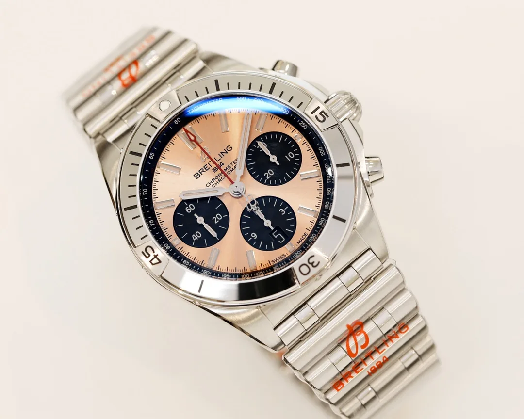 Best Breitling Chronomat AB0134101K1A1 Replica – Stunning 42mm Watch With Luminous Dial & Sapphire Crystal