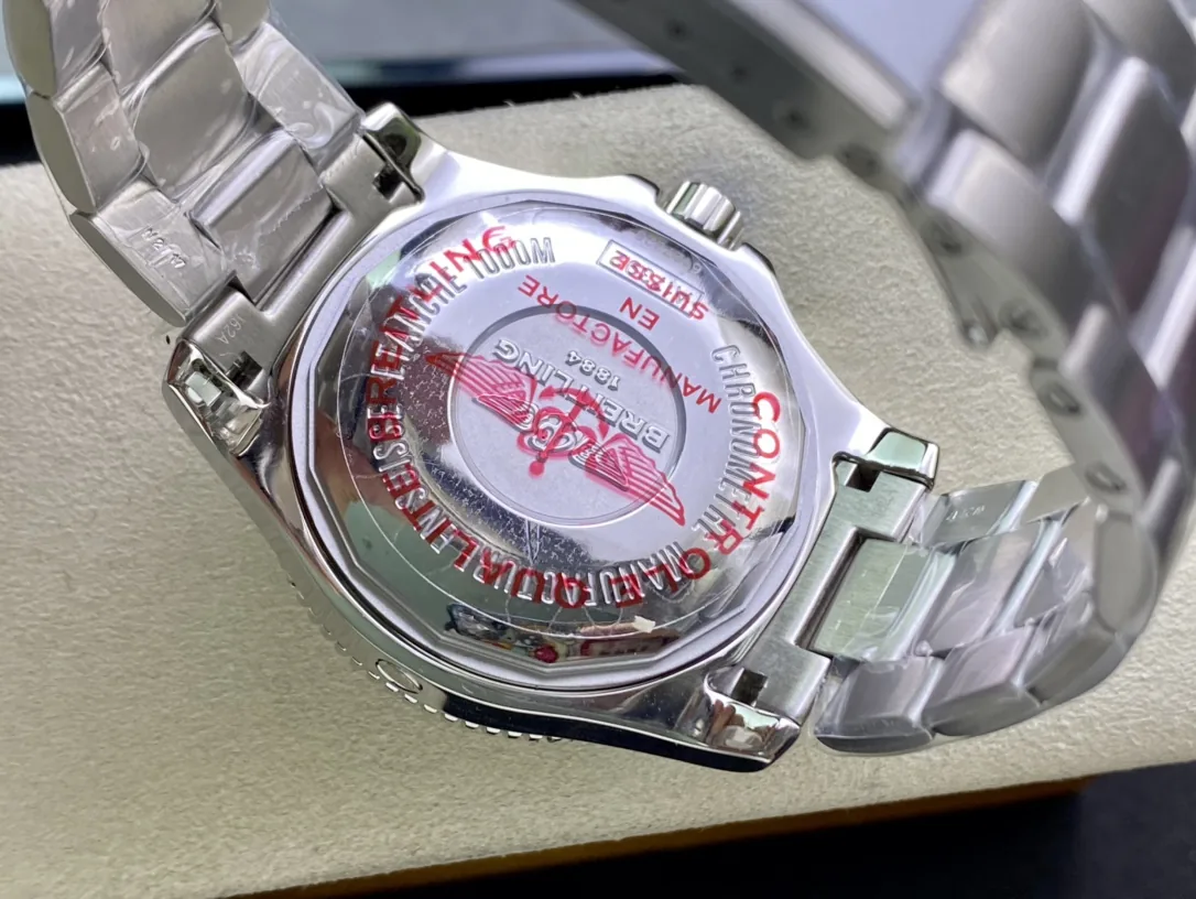 High-End Swiss Breitling Superocean II A17392D81C1A1 Replica Watch – 44mm Stainless Steel Case, Gun Blue Dial