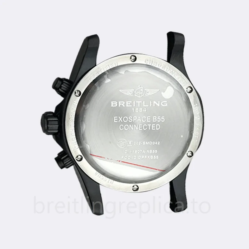 Breitling Exospace Men's VB5510-001 46mm Black Dial