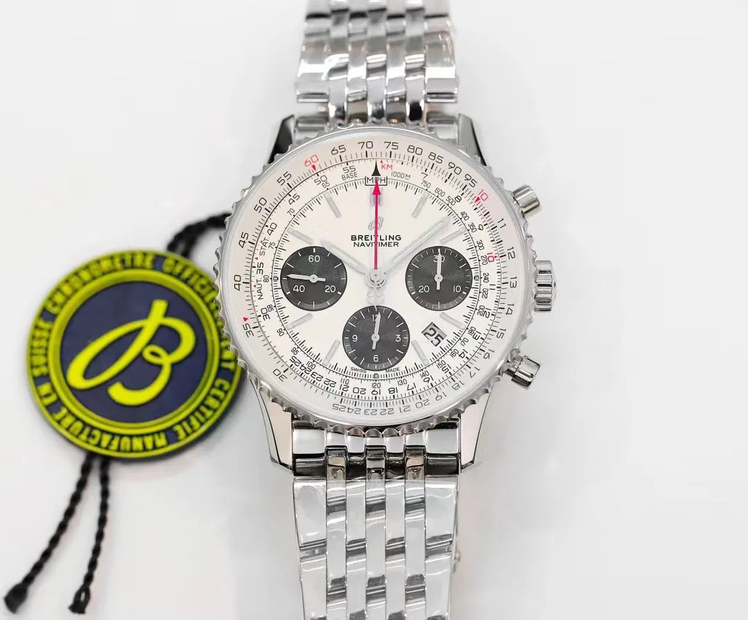 AAA Replica Breitling Navitimer B01 AB0121211G1A1 43mm Chronograph | High-Quality Men's Watch with Stainless Steel Case