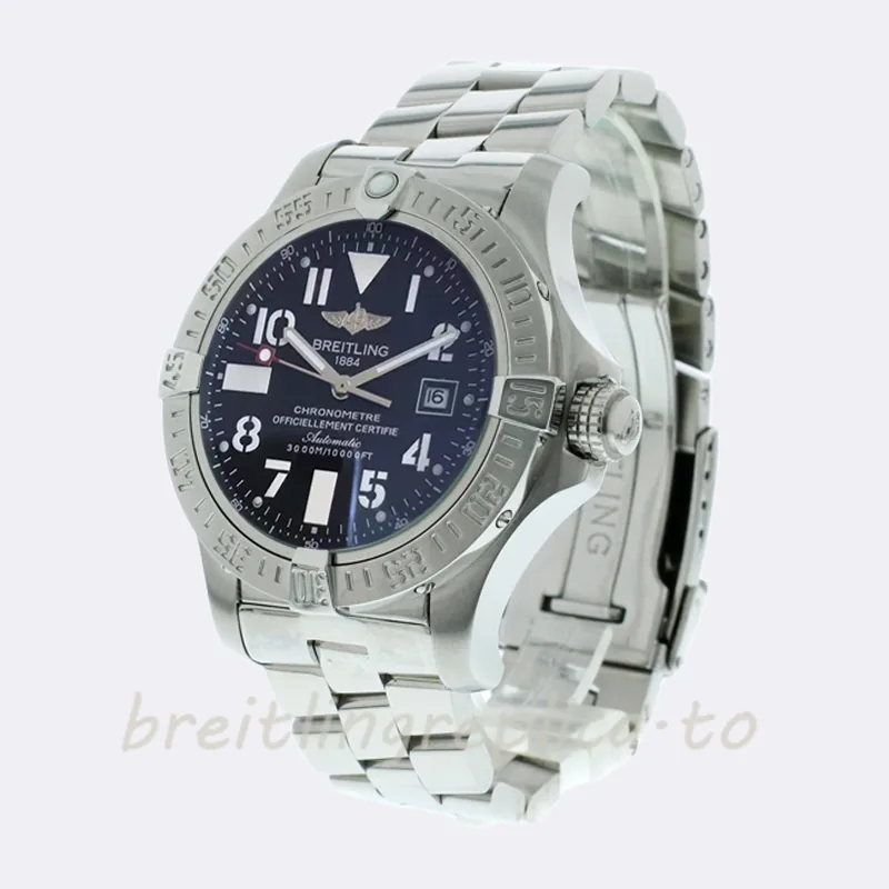 Breitling Avenger 46mm A32390-I Men's Black Dial