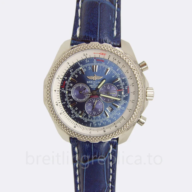 Breitling Bentley 46mm A25362-002 Men's Quartz/Automatic Blue Dial
