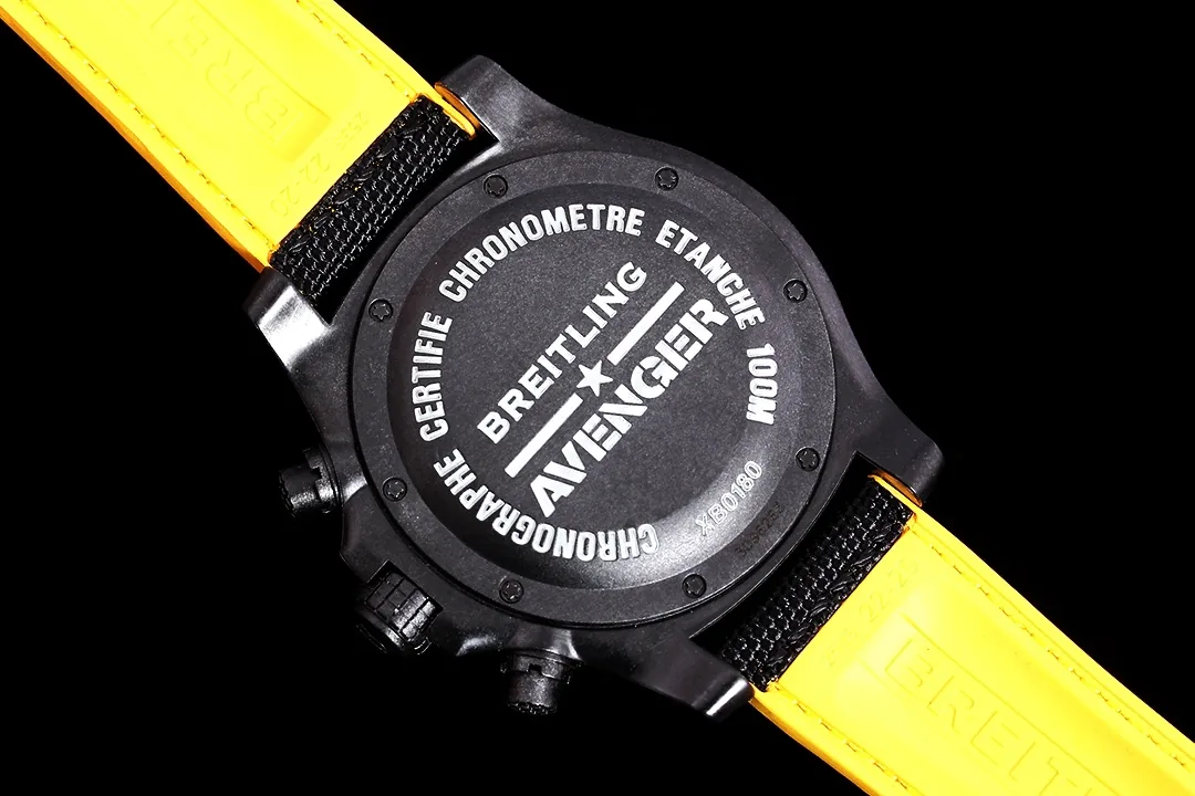 Breitling Avenger Hurricane XB1210E4/BE89/257S Replica 50mm  Watch, Swiss Movement, Black Dial, Men's Luxury Sport Timepiece