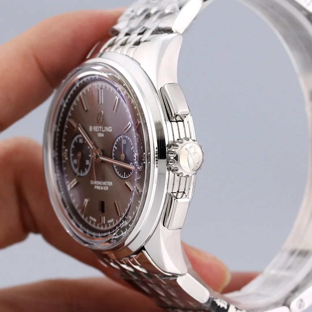 AAA Breitling Premier AB0118221G1A1 Replica Men’s 42mm Watch – Stainless Steel Case & Bracelet