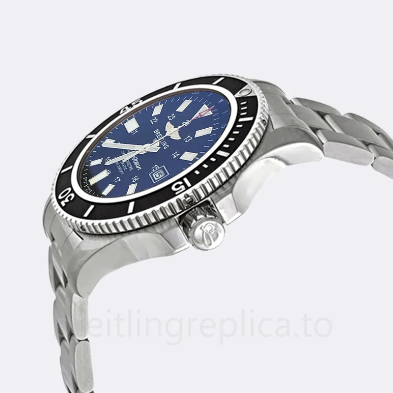 Breitling Superocean Men's Y17393101B1A1 46mm Black Dial Stainless Steel