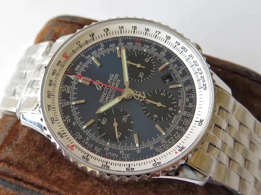 Luxury Breitling Navitimer AB0120 Replica 43mm Men’s Watch For Men With Blue Dial