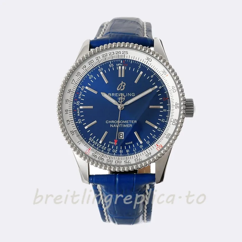Breitling Navitimer 46mm Men's A17325-O Blue Dial