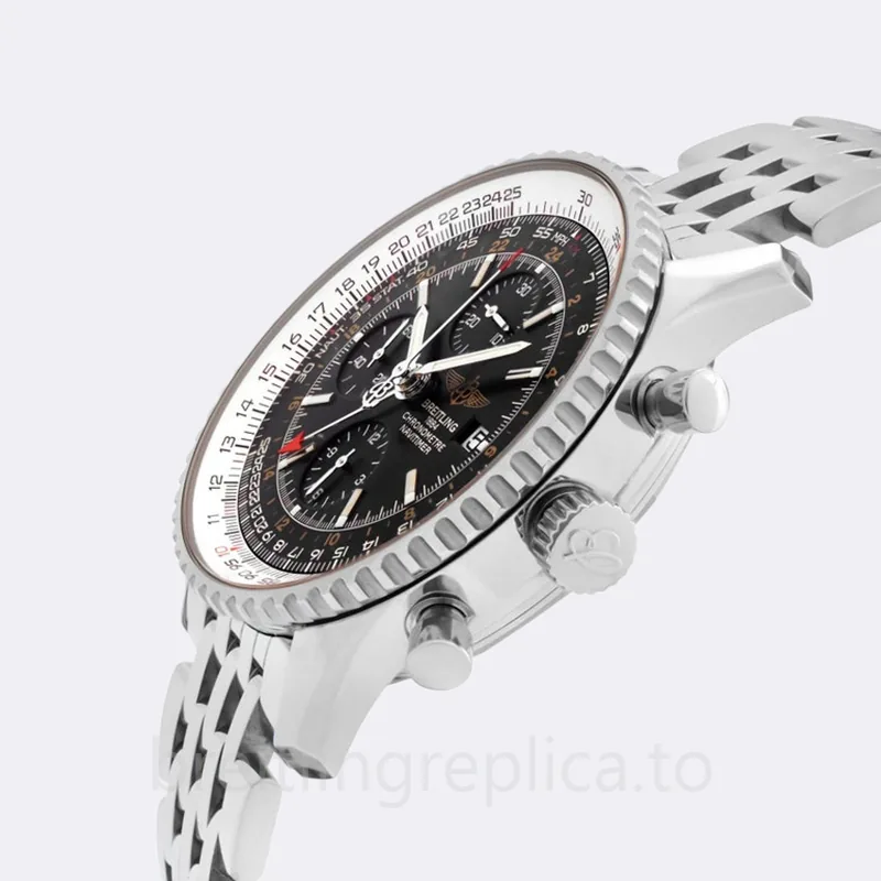 Breitling Navitimer 46mm A2432212.B726 Men's Black Dial