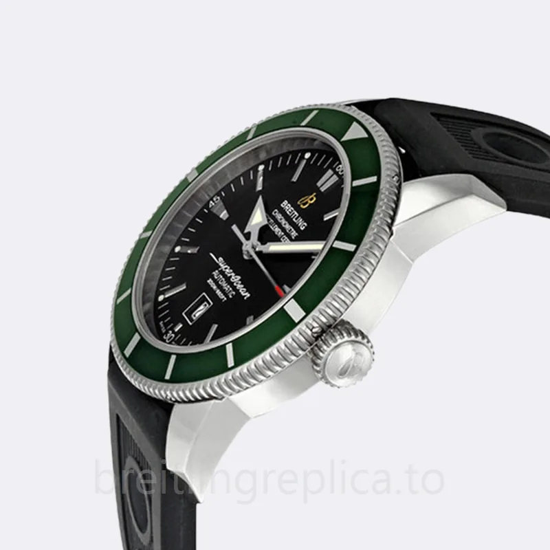 Breitling SuperOcean Heritage 43mm Men's A17320Q5.B868 Black-tone Black Dial