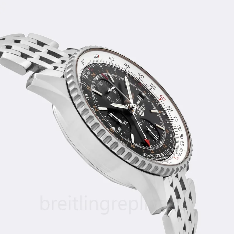 Breitling Navitimer 46mm A2432212.B726 Men's Black Dial