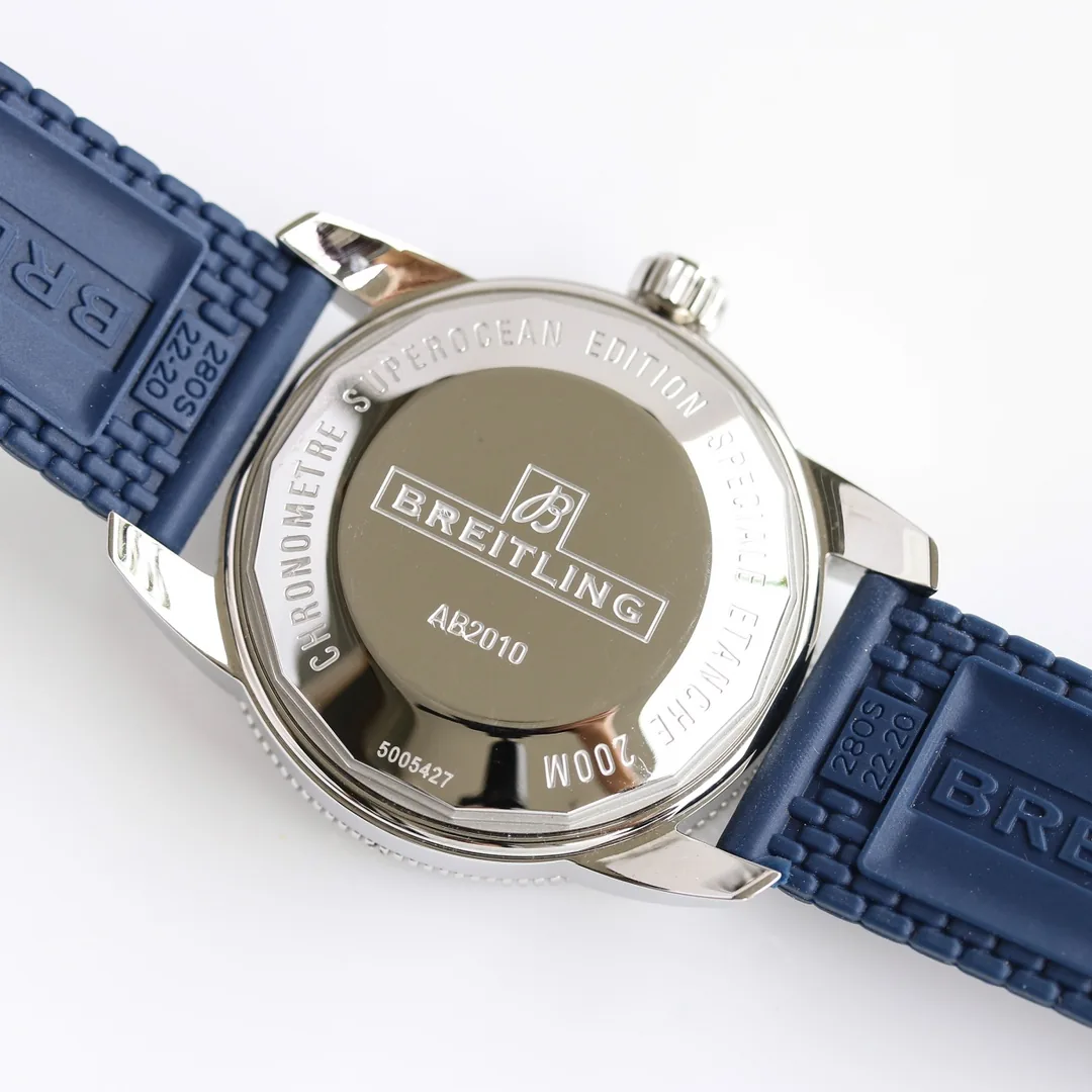 Premium Swiss Breitling Superocean Heritage AB2020161C1S1 Replica Watch – Blue Dial, Blue Ceramic Bezel