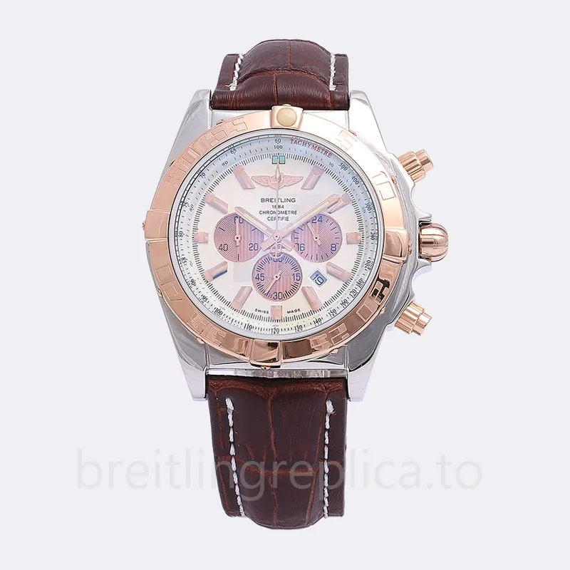 Breitling Chronomat CB014012 Men's 46mm Quartz Silver-tone