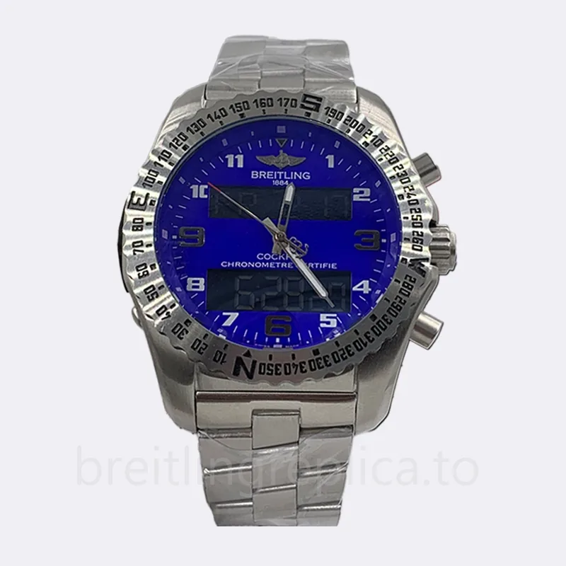 Breitling Professional EB501019.C904 Men's 46mm Stainless Steel Silver-tone