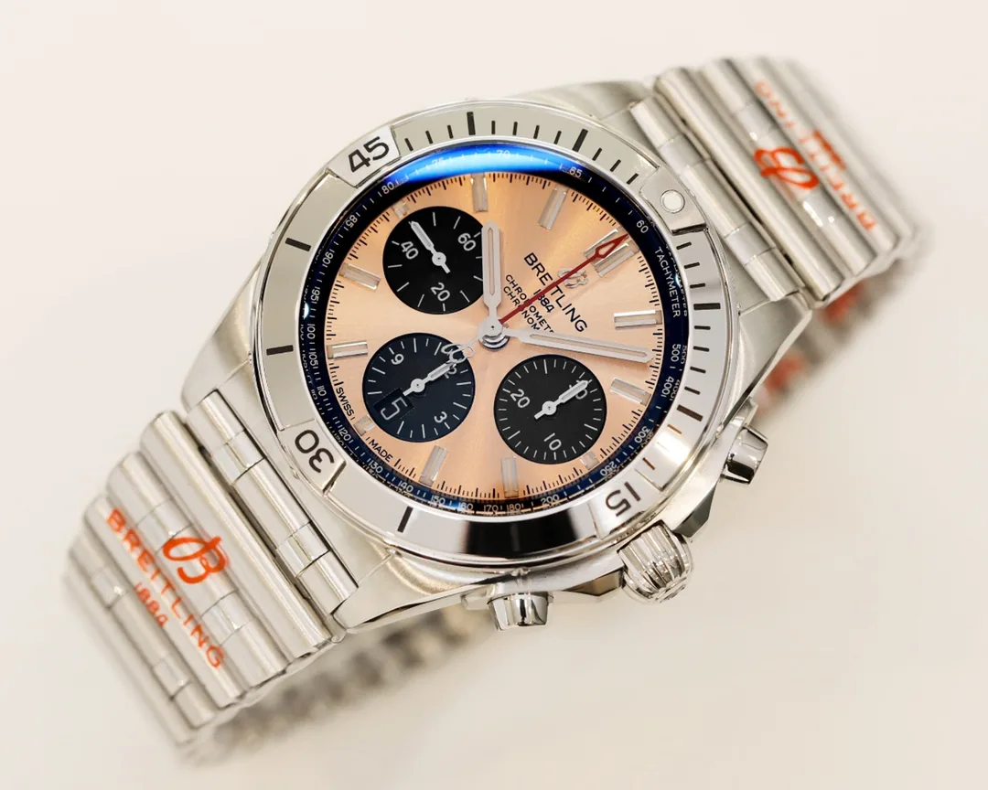 Best Breitling Chronomat AB0134101K1A1 Replica – Stunning 42mm Watch With Luminous Dial & Sapphire Crystal