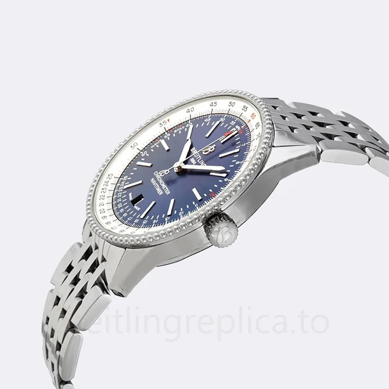 Breitling Navitimer Men's A17326211C1A1 46mm Silver-tone Stainless Steel