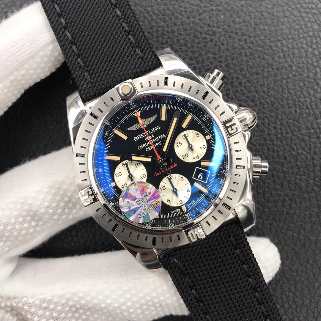Premium Swiss Breitling Chronomat AB0115 Replica Airborne 30th Anniversary Special Edition 44mm Watch For Men