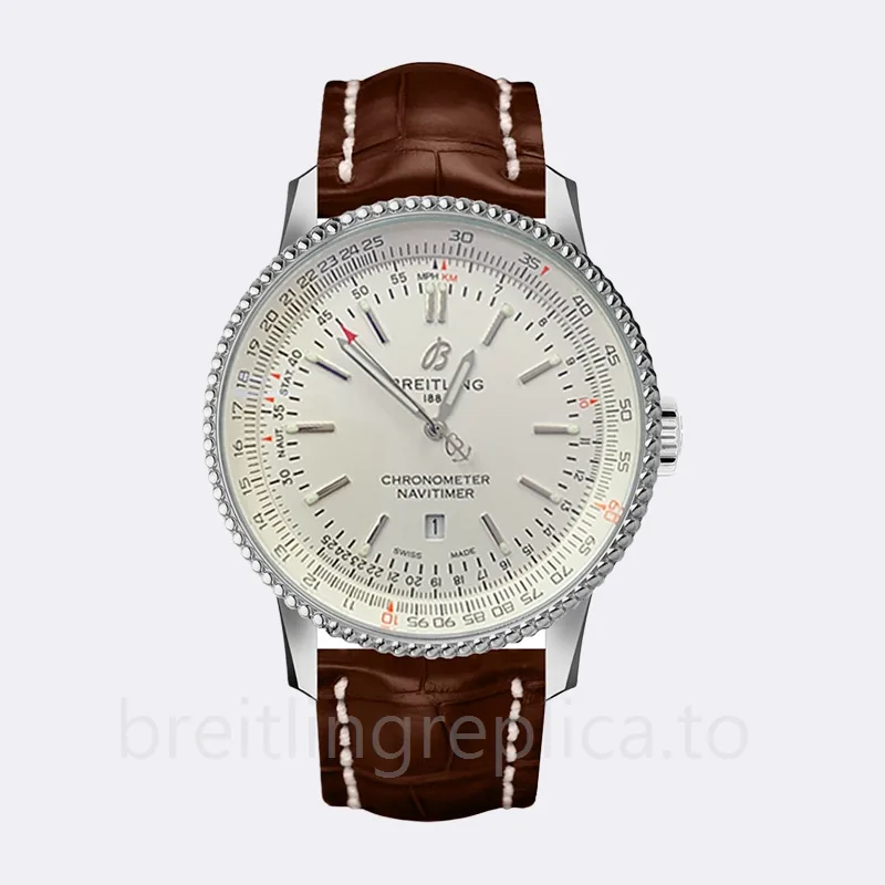Breitling Navitimer 46mm A17326211G1P1-001 Men's Stainless Steel Silver-tone