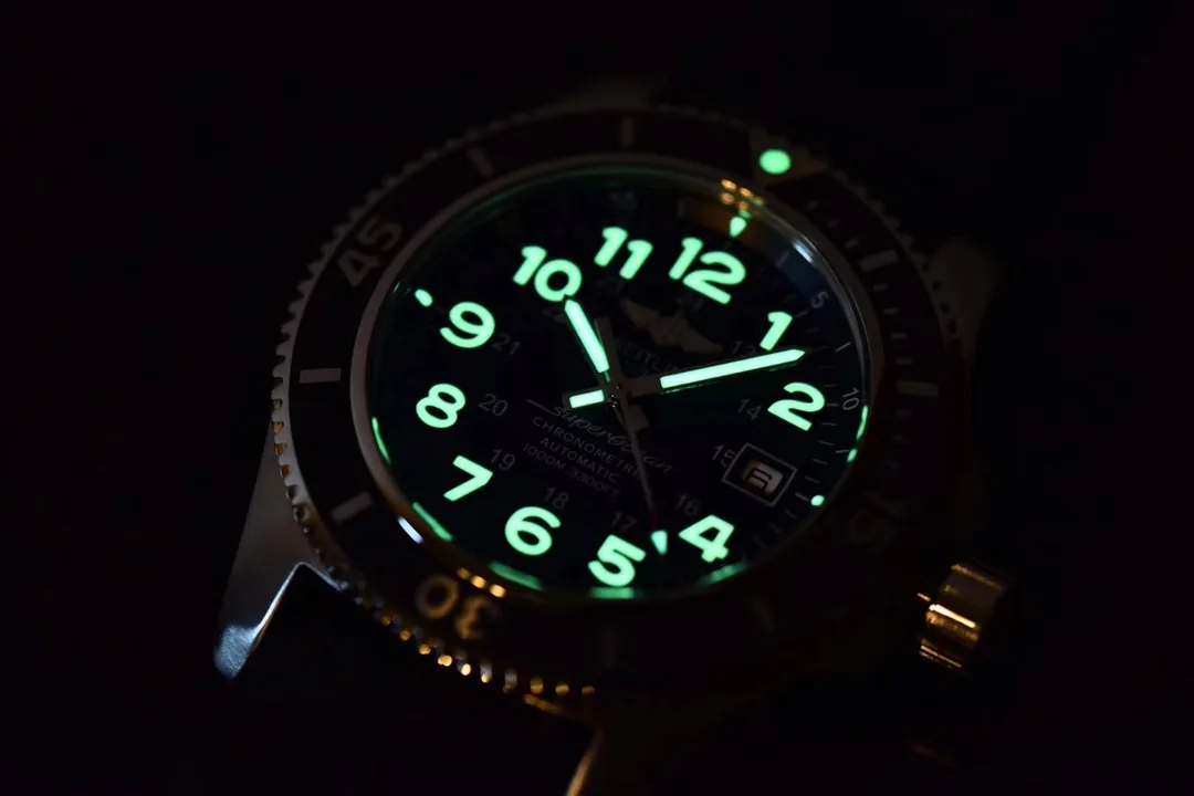 High-End AAA Breitling Superocean II A17365C91B1S1 Replica 42mm Volcano Black Dial Men’s Dive Watch