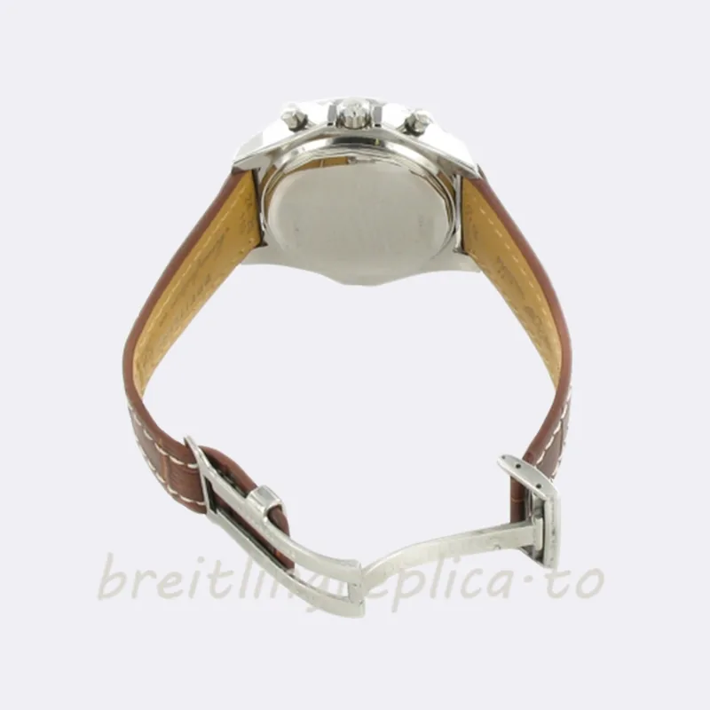 Breitling Bentley Motors 46mm BentleyBR009 Men's Silver-tone Brown Dial