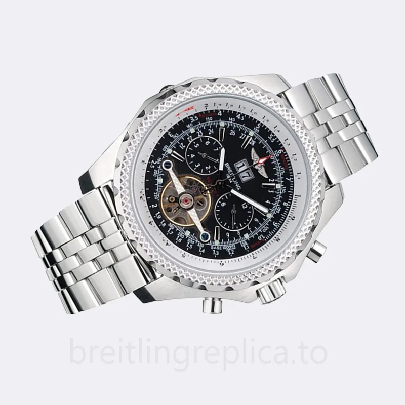 Breitling Bentley 46mm Men's BentleyBKSL-002 Black Dial