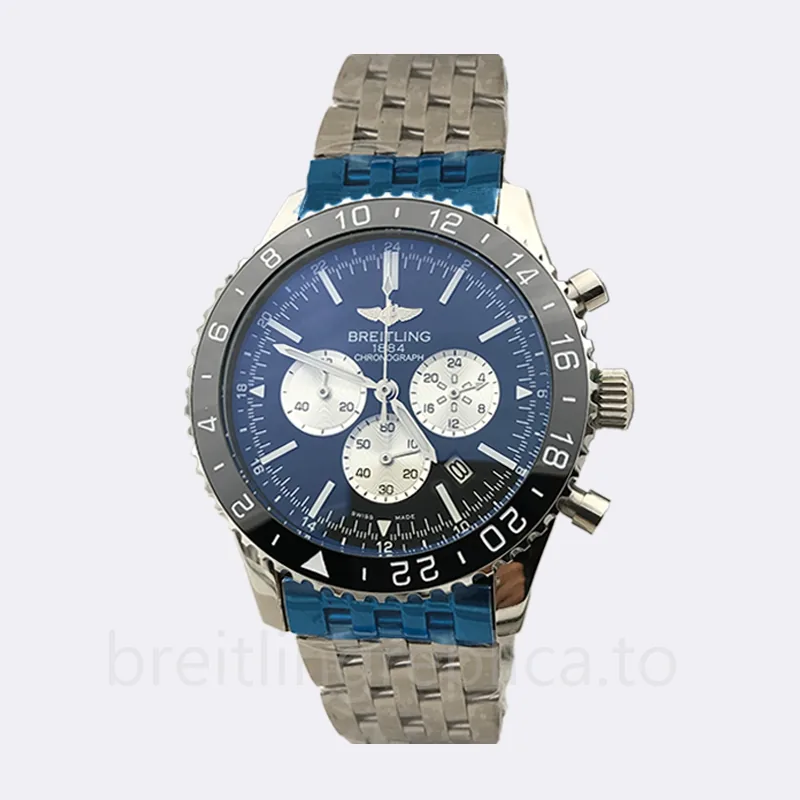 Breitling Chronoliner Men's YB04601A-001 46mm Quartz