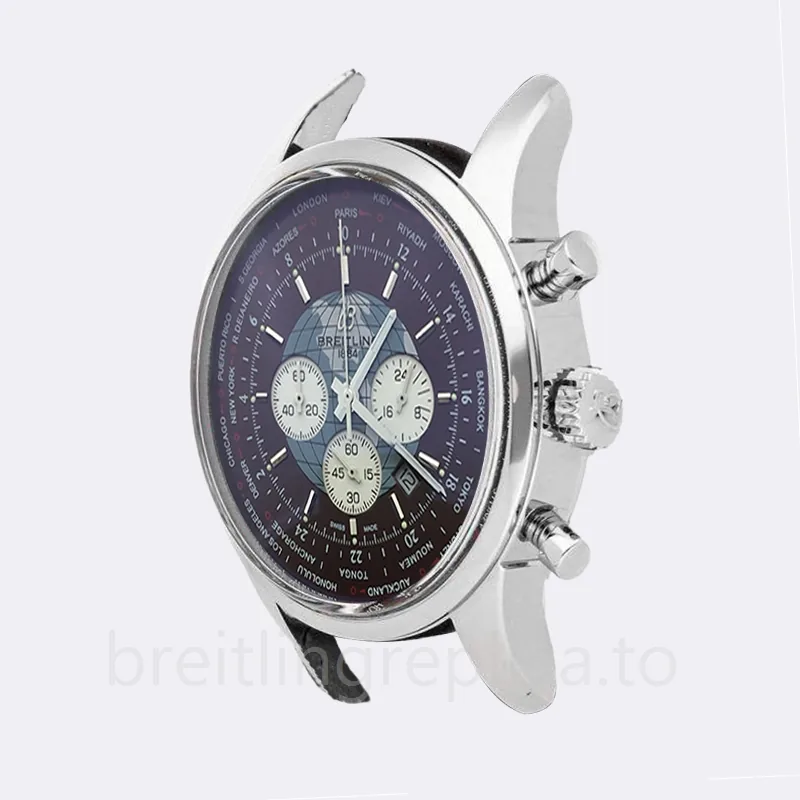 Breitling Transocean Men's AB0510U4 46mm Stainless Steel