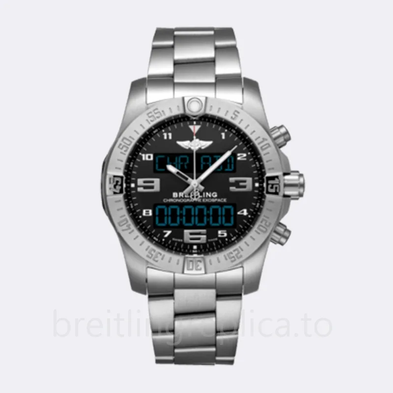 Breitling Exospace EB5510H21B1E1-001 Men's 46mm Stainless Steel Silver-tone