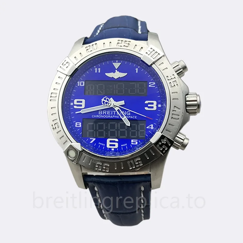 Breitling Exospace 46mm ExospaceB55-007 Men's Silver-tone Quartz