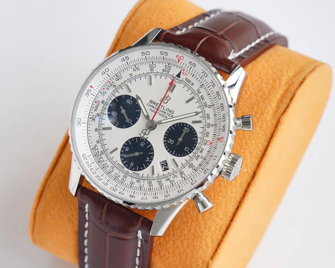AAA Breitling Navitimer AB0121211G1P2 Replica – Swiss Men's 43mm Chronograph Watch with Sapphire Crystal