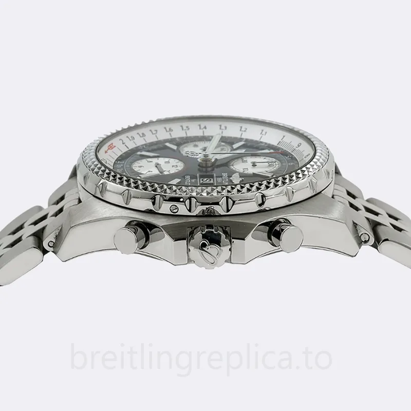 Breitling Bentley Men's 46mm A1336313 Silver-tone Bracelet