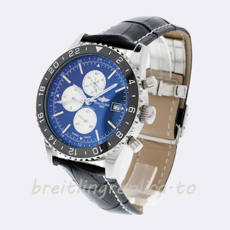 Breitling Superocean SuperoceanW022 Men's 44mm Blue Dial