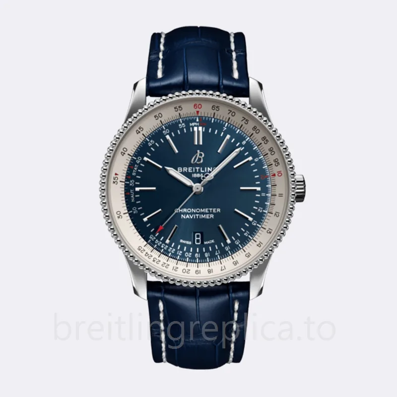 Breitling Navitimer A17326211C1P3 Men's 46mm Blue Dial Automatic