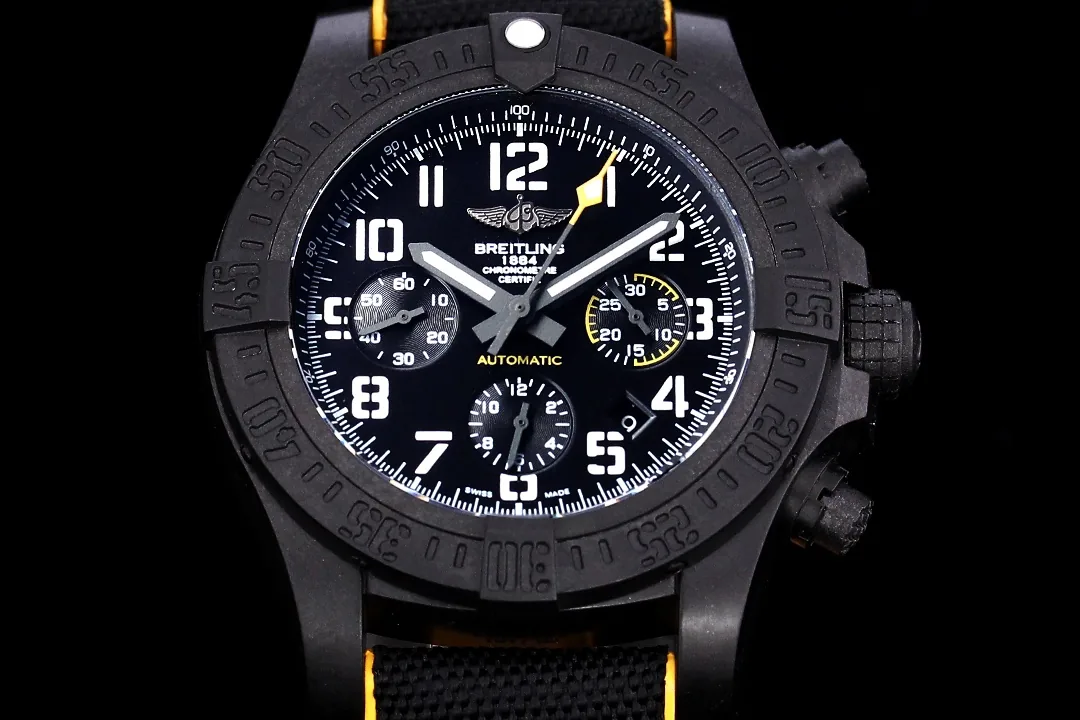 Breitling Avenger Hurricane XB1210E4/BE89/257S Replica 50mm  Watch, Swiss Movement, Black Dial, Men's Luxury Sport Timepiece