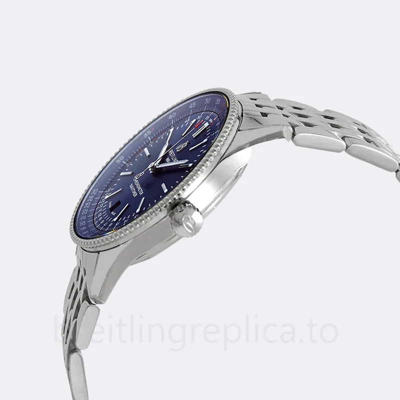Breitling Navitimer Men's A17326161C1A1 46mm Silver-tone