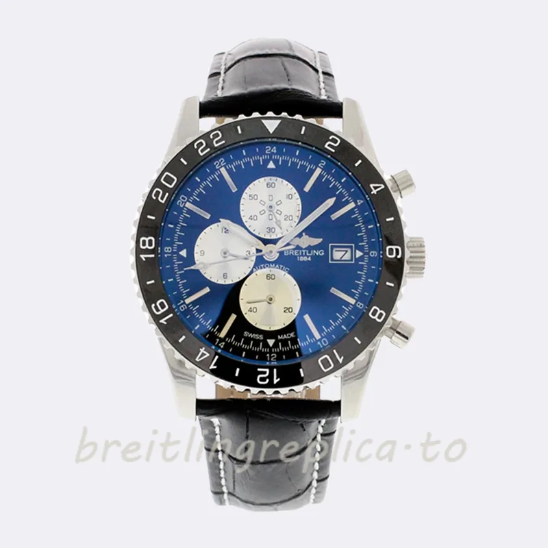 Breitling Superocean SuperoceanW022 Men's 44mm Blue Dial