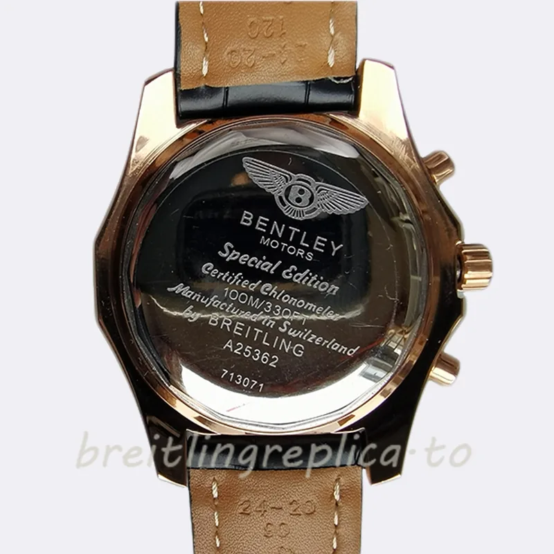 Breitling Bentley GT 46mm Men's K1336212 Rose Gold-tone