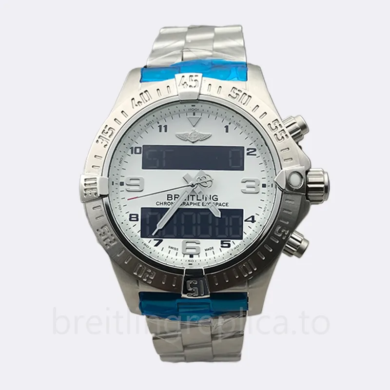 Breitling Exospace ExospaceB55-005 46mm Men's White Dial