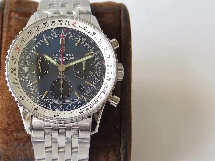 Luxury Breitling Navitimer AB0120 Replica 43mm Men’s Watch For Men With Blue Dial