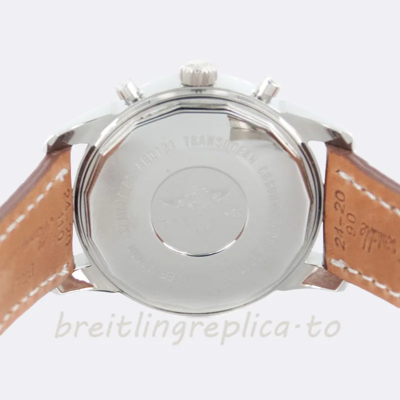 Breitling Transocean Chronograph Men's TransoceanW011 46mm Quartz