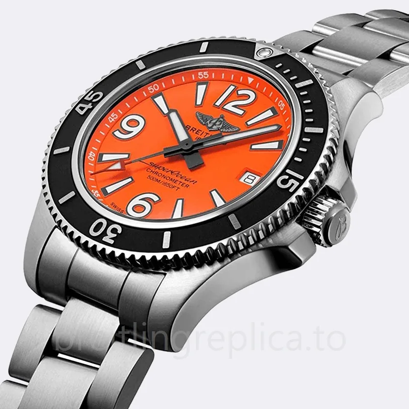 Breitling Superocean 46mm Men's A17366D71O1A1 Stainless Steel