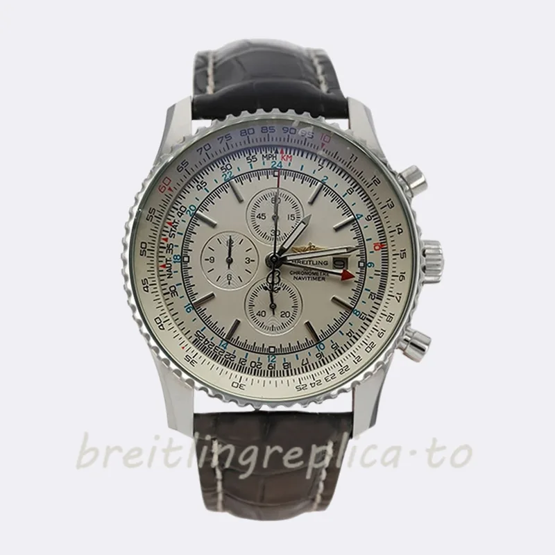 Breitling Navitimer 46mm A24322 Men's Stainless Steel