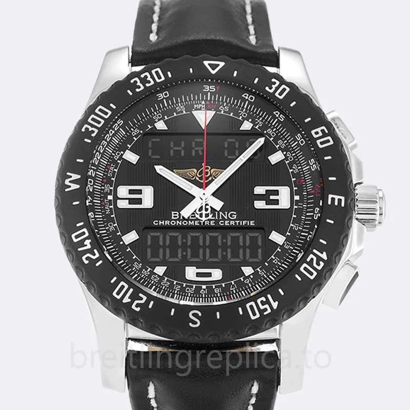 Breitling Airwolf Raven Men's 46mm A78364 Quartz