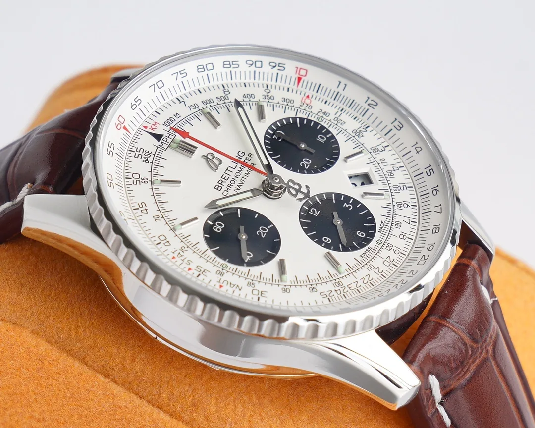 AAA Breitling Navitimer AB0121211G1P2 Replica – Swiss Men's 43mm Chronograph Watch with Sapphire Crystal