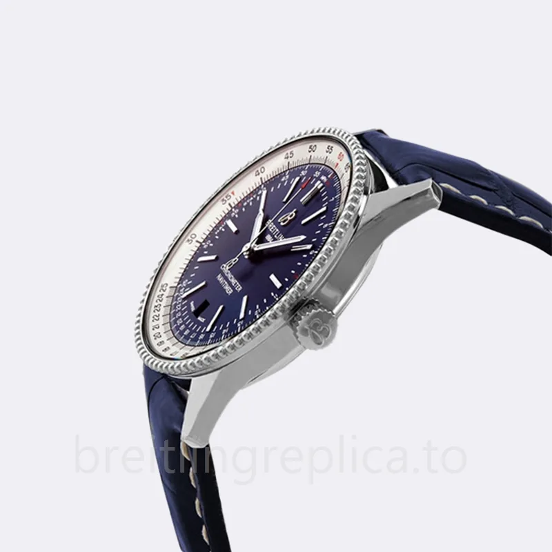 Breitling Navitimer A17326211C1P3 Men's 46mm Blue Dial Automatic