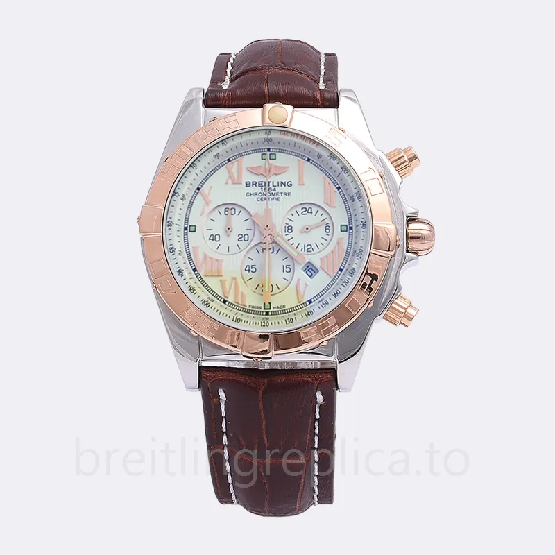 Breitling Chronomat HB011012 Men's 46mm Silver-tone