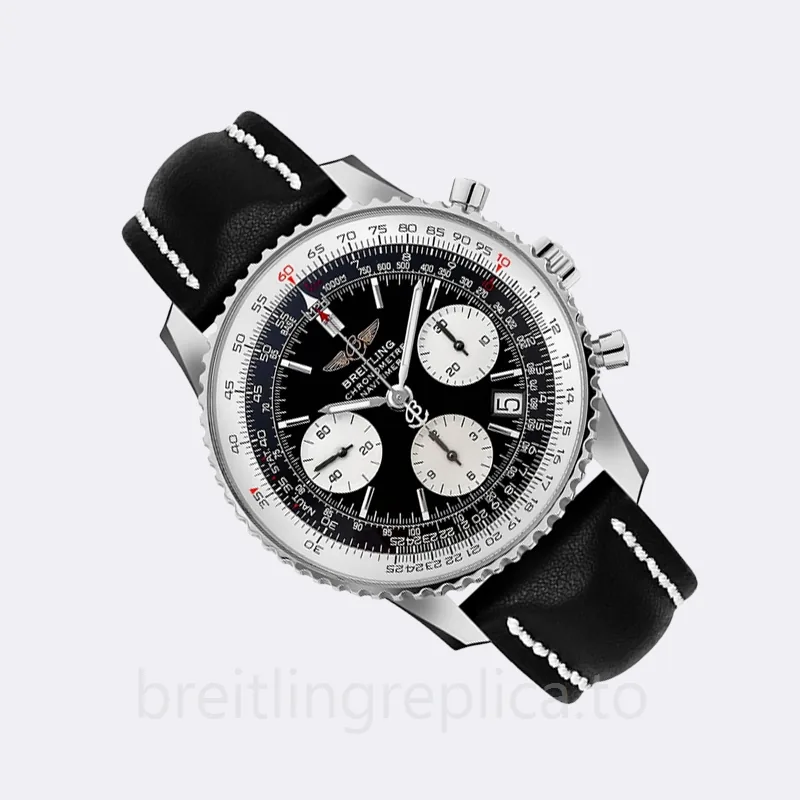 Breitling Navitimer A2332212.B635 43mm Men's Leather Strap