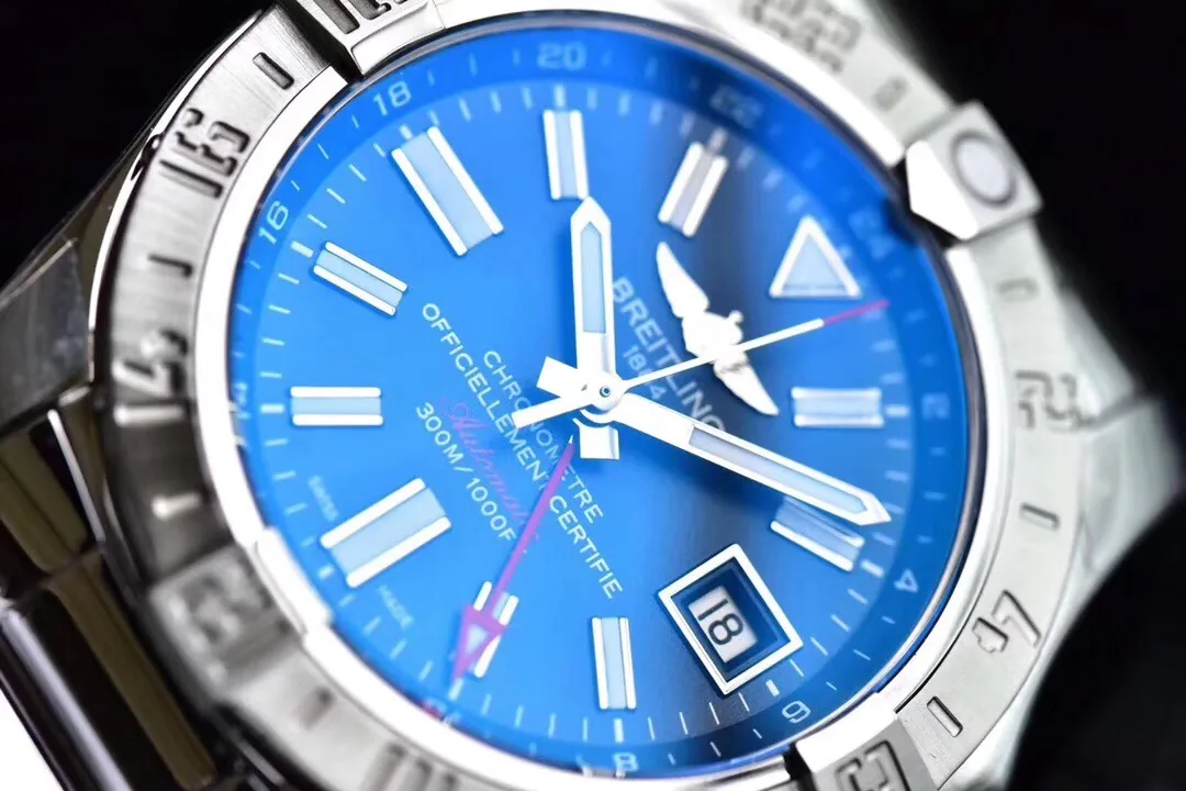 Luxury Replica Breitling Avenger II GMT A3239011/C872 Blue Dial Men's Watch – Swiss Precision