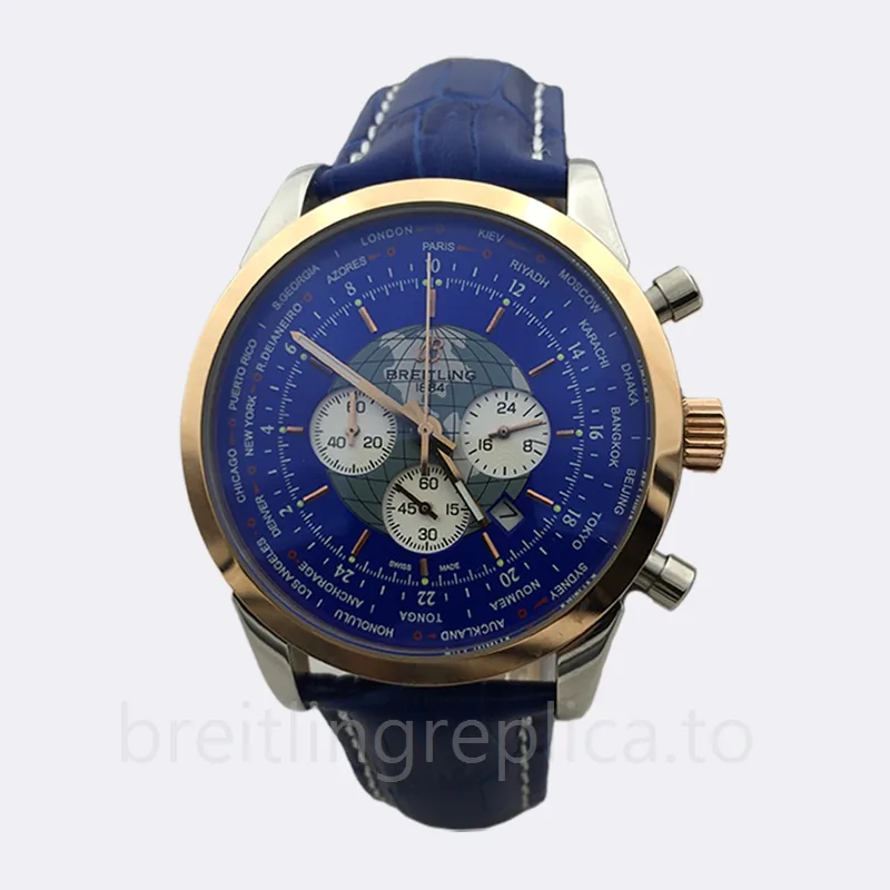 Breitling Transocean Men's 46mm AB0510U4-002 Quartz/Automatic