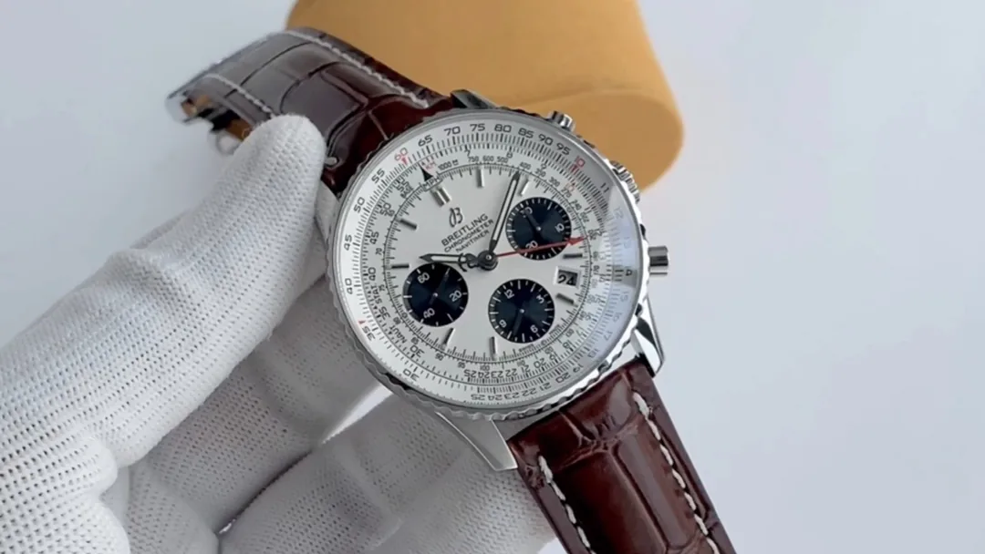 AAA Breitling Navitimer AB0121211G1P2 Replica – Swiss Men's 43mm Chronograph Watch with Sapphire Crystal